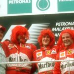Remembering the Time Michael Schumacher Donned Red Hair in Wild Celebration
