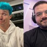 Ninja and CouRage start a friendly beef on Lego Fortnite