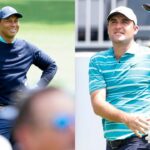 Tiger Woods and Scottie Scheffler