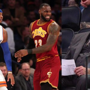 "He Put Me In A F*cked Up Position With That": Carmelo Anthony Comments On LeBron James' Infamous 'Feud' With Phil Jackson
