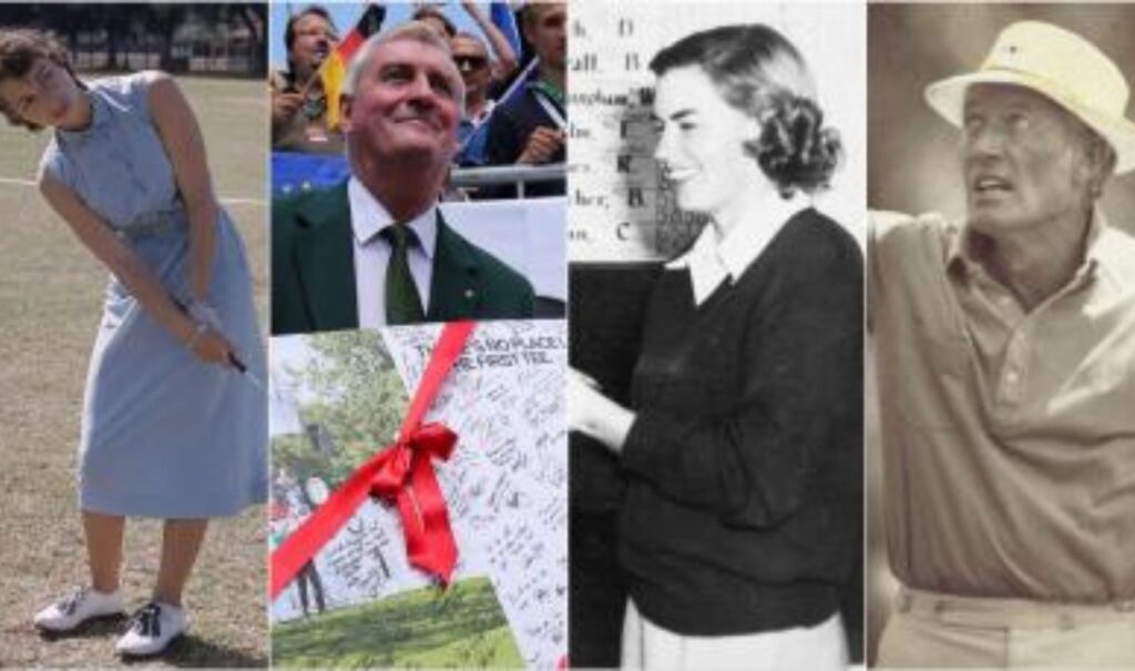Golf legend deaths collage