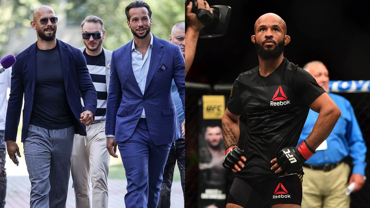 “Rare L”: Ex-UFC Star Trashes Demetrious Johnson for Praising Andrew Tate & Tristan Tate Over Jake Paul