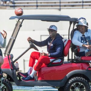 Deion Sanders’ Sleek Golf Cart From the Iconic 90s Cowboys Era, Valued at $30,000, Goes Viral