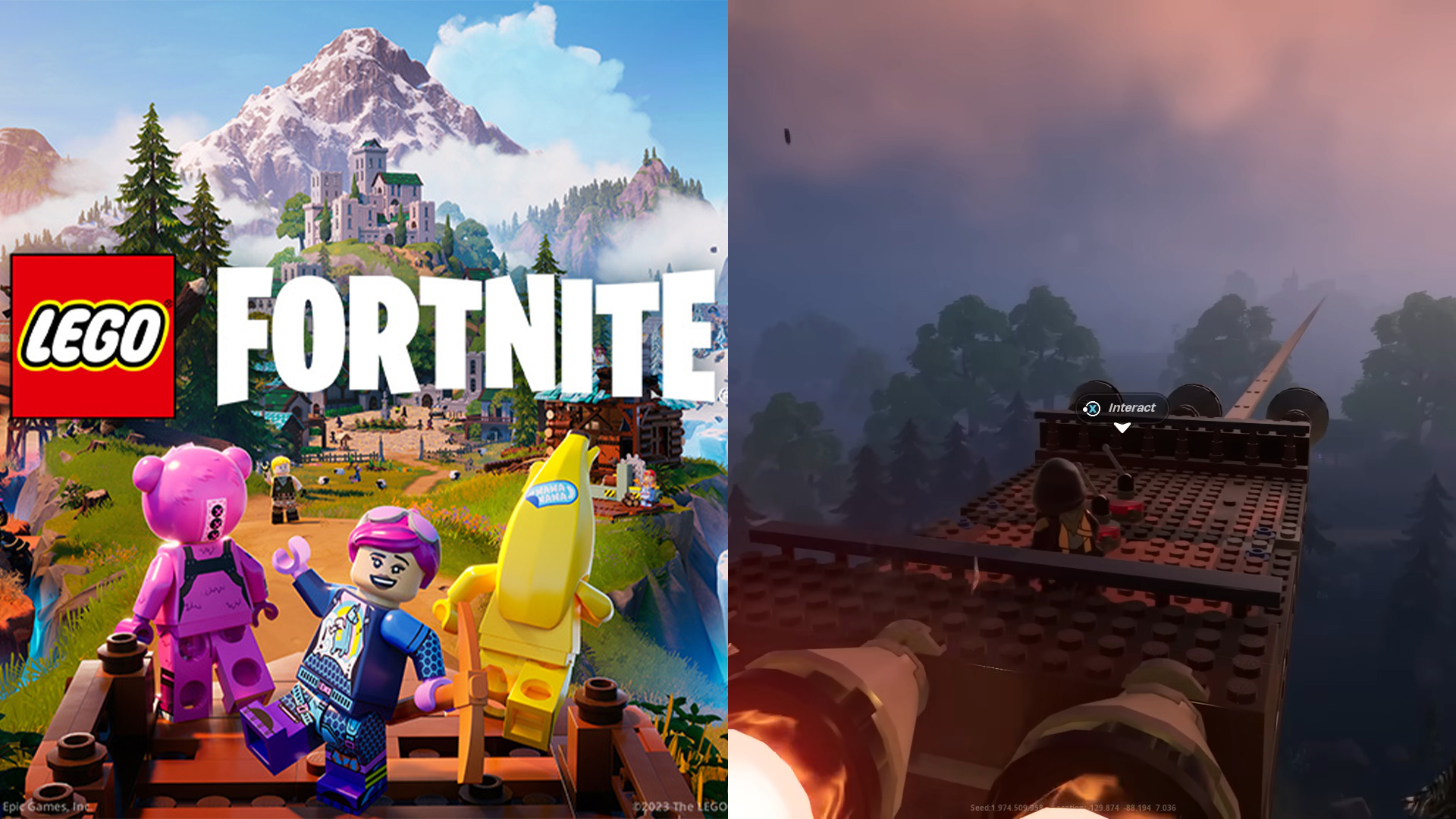 LEGO Fortnite Monorail