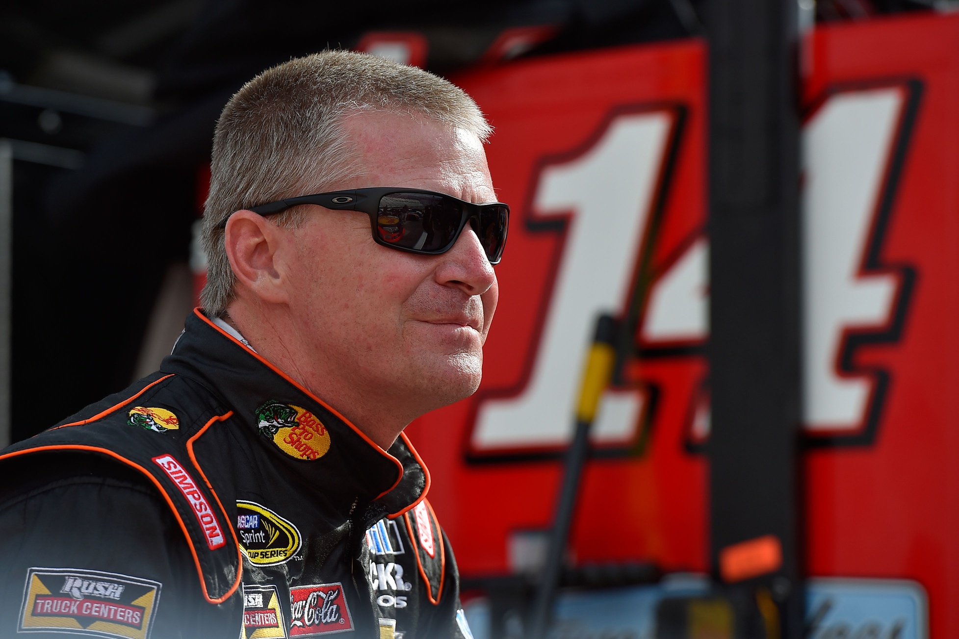 NASCAR Sprint Cup Series driver Jeff Burton during qualifying for the Irwin Tools Night Race at Bristol Motor Speedway.