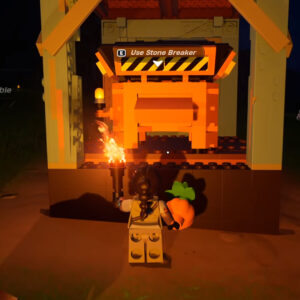 An image showing a Stone Breaker in LEGO Fortnite