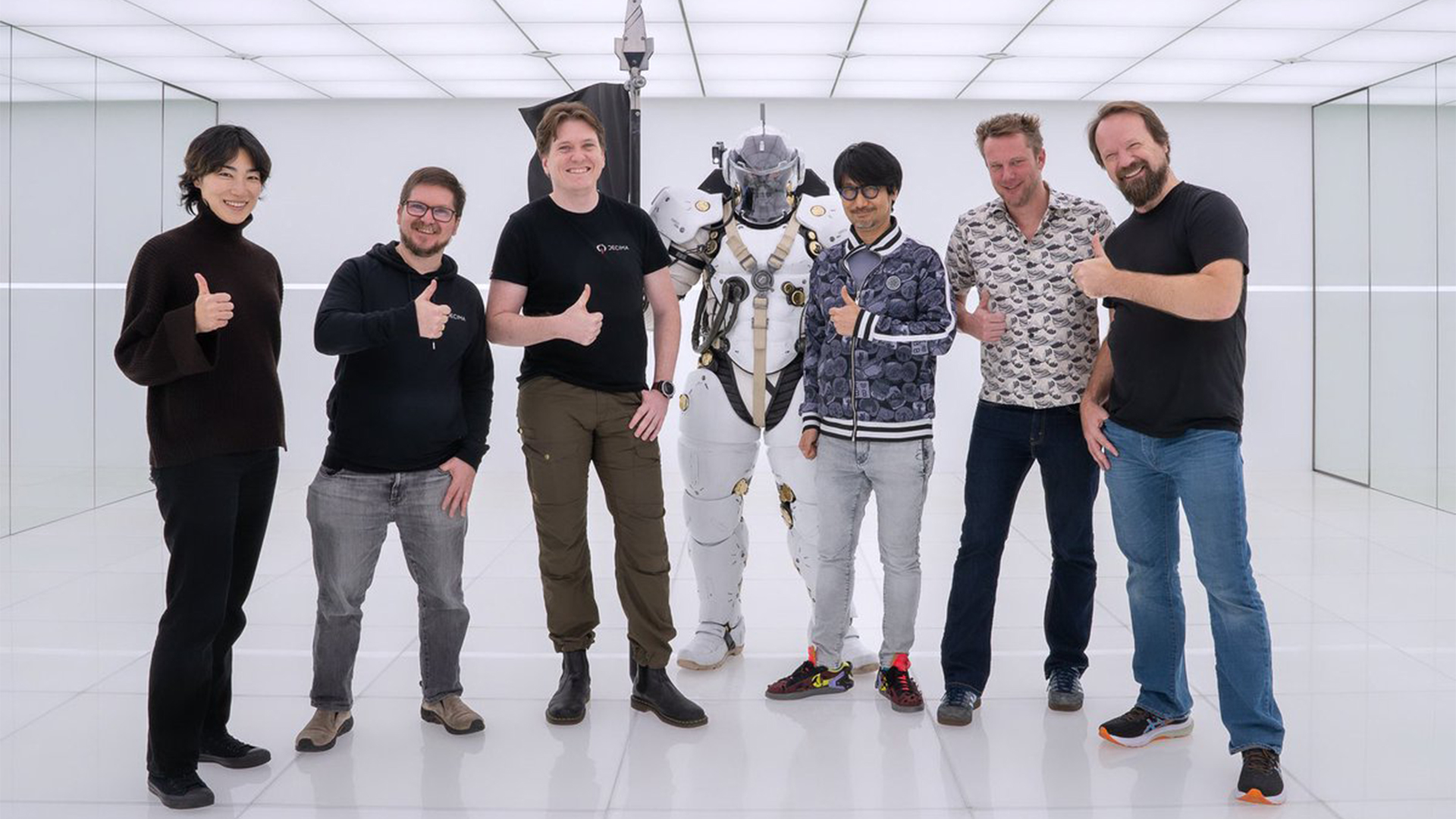 Hideo Kojima and Guerilla Games team