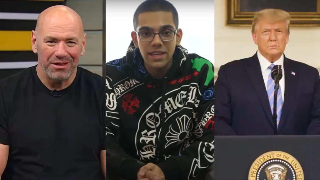 N3on apologizes to Dana White and Donald Trump