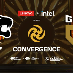 An image showing Gen.G and FURIA logos on Esports tournament Valorant Convergence 2023