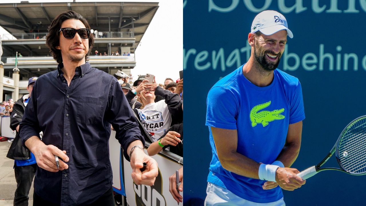 "I Love Watching Novak Djokovic Play": Star Wars Star Adam Driver During Ferrari Promotion