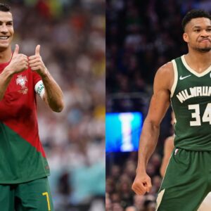 "I'll Go With The GOAT Cristiano Ronaldo": Giannis Antetokounmpo Firmly Makes His Pick For Which Portuguese Football Star He'd Take For His Team