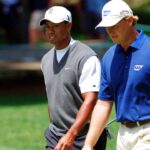 Tiger Woods and Ernie Els