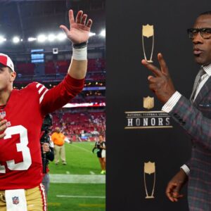 “Christian McCaffrey Ain’t Throwing the Ball”: Shannon Sharpe Gets Loud About Why Brock Purdy is Calling the MVP Shots