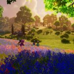 An image showing a screenshot of LEGO Fortnite where players have to build a Village