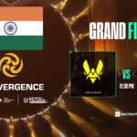 An image showing Valorant Convergence 2023 Finals cover with Indian flag