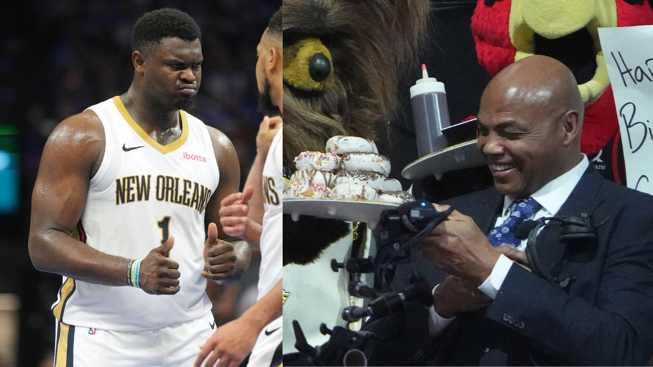 Recalling Moses Malone Calling Him 'Fat And Lazy', Charles Barkley Expresses Disappointment Over Zion Williamson Still Not Being in Shape