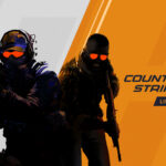 A terrorist and counter terrorist on the Counter Strike 2 banner