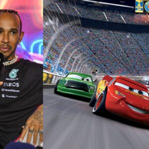 Lewis Hamilton Might Just Be in the New Live Action Pixar Cars Movie