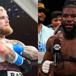 “We All“Wild and Disrespectful”: DAZN's American Icon Poster Ft. Mayweather and Crawford Sparks Outrage Over Jake Paul's Inclusion Know”: Fans Back Floyd Mayweather Against Jake Paul’s ‘Ducking Fight’ Accusations