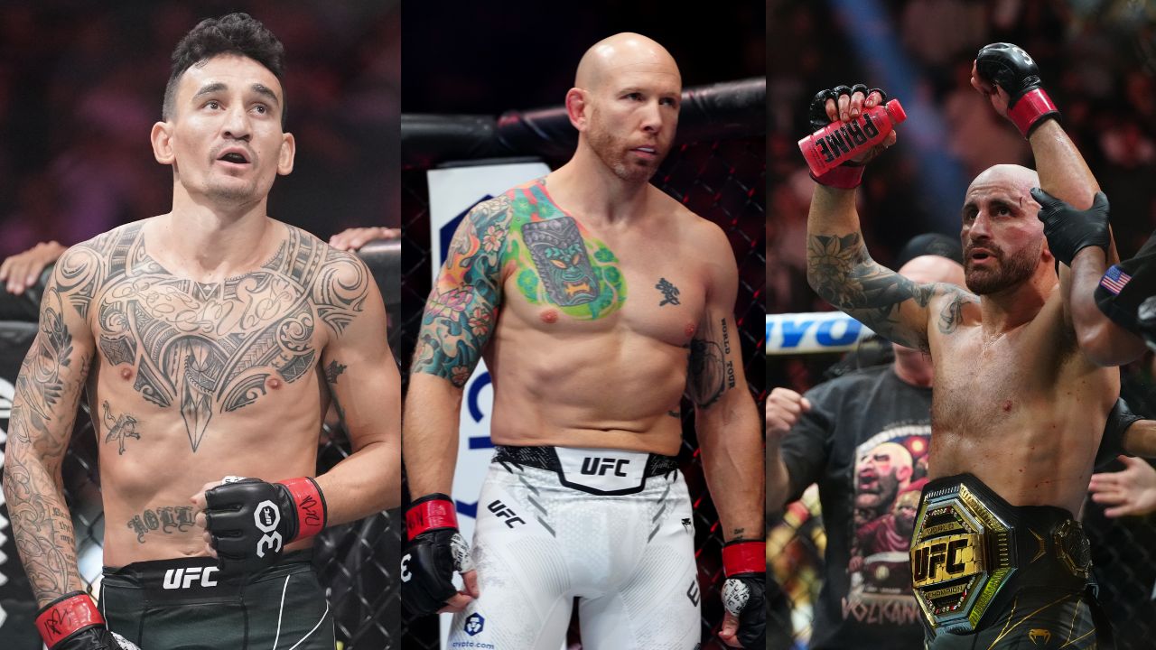 “Besides (Alexander) Volkanovski”: Josh Emmett Targets Max Holloway to Further His UFC Title Chances