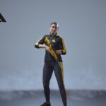 An illustration the Medium contestant with The Finals logo in the top left corner