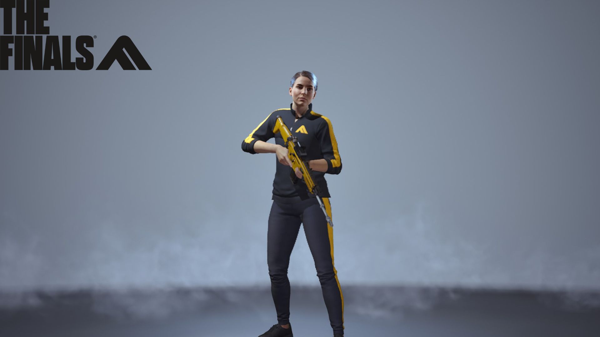 An illustration the Medium contestant with The Finals logo in the top left corner