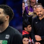 Using Jayson Tatum's Lackadaisical Defense on LeBron James as an Example, Ime Udoka Harped on the Celtics to Go at Players in The NBA