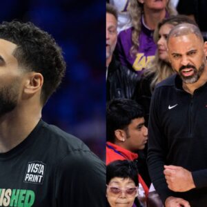 Using Jayson Tatum's Lackadaisical Defense on LeBron James as an Example, Ime Udoka Harped on the Celtics to Go at Players in The NBA