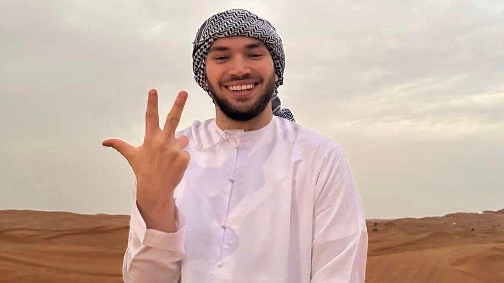 Adin Ross stood against racist jokes and boots out people off stage during Christmas stream