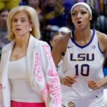 Watch: Angel Reese Holds Back Coach Kim Mulkey After a Charge Is Given Against LSU Player Aneesah Morrow