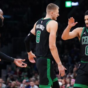 "It Creates So Many Problems": Jayson Tatum Raves About Having A Low Post Presence Like Kristaps Porzingis On The Celtics