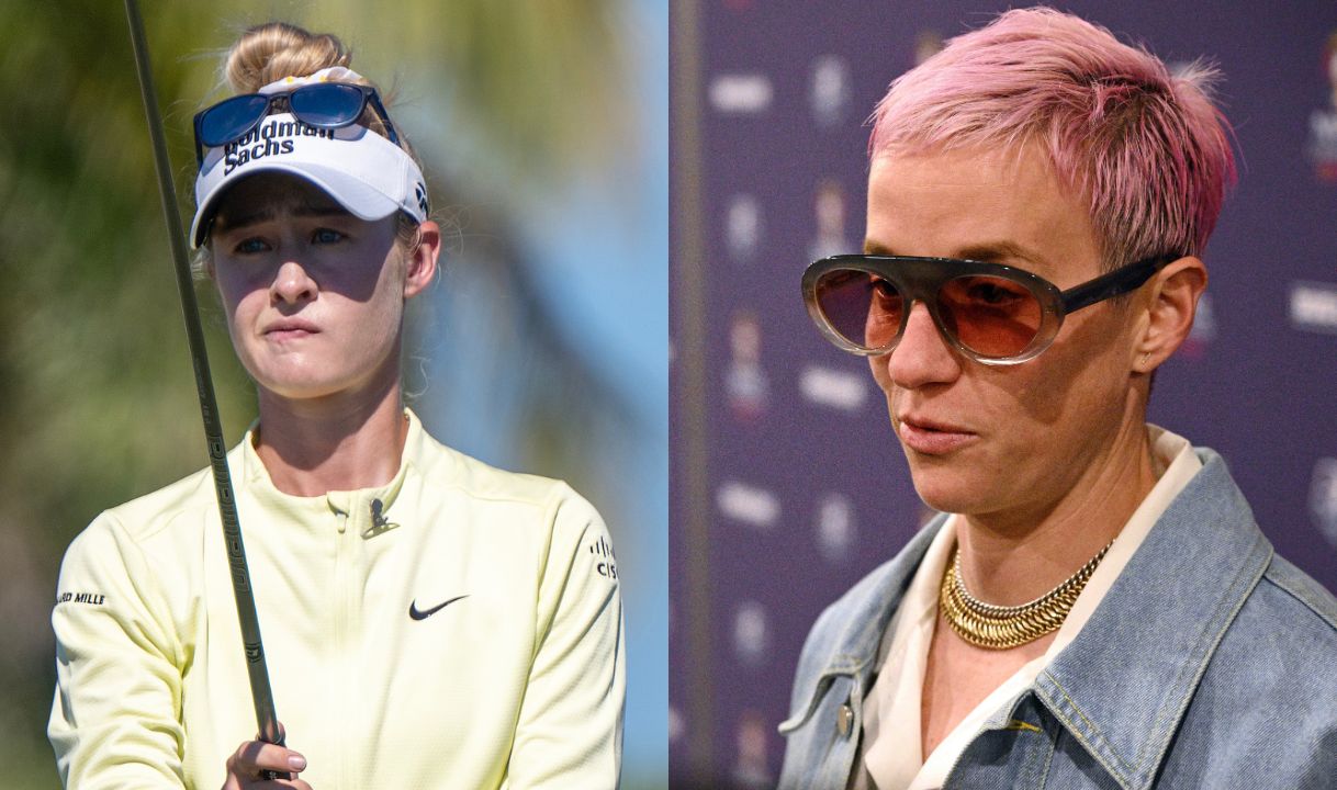 Nelly Korda and Megan Rapinoe