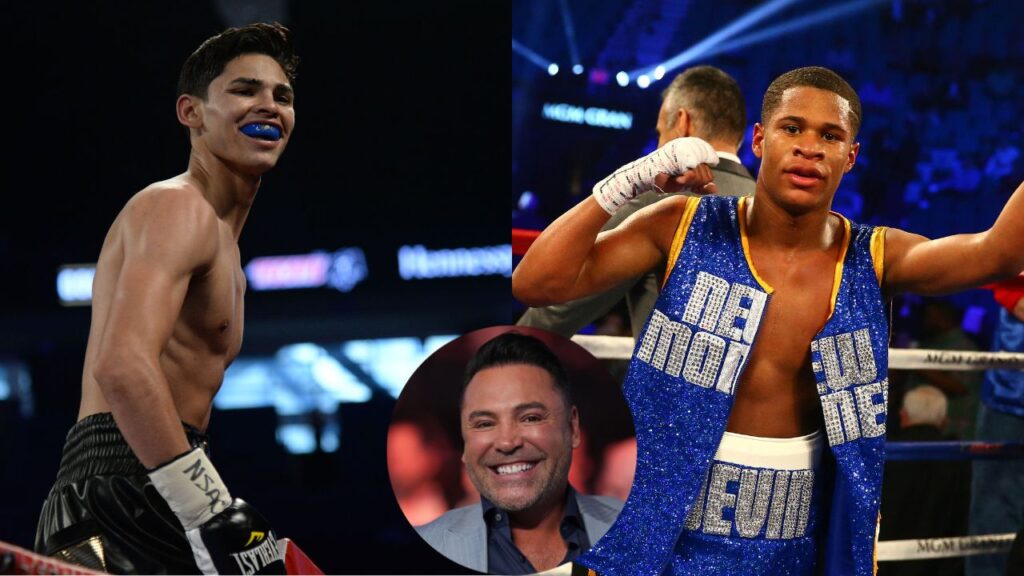 Oscar De La Hoya Eyes Devin Haney vs. Ryan Garcia for March: "Alongside Teofimo"