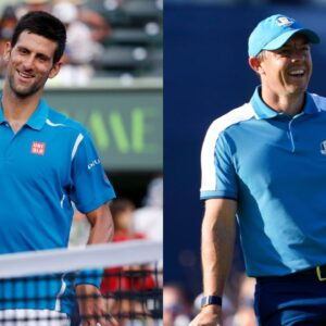 Novak Djokovic and Rory McIlroy