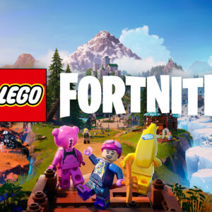 The LEGO Fortnite banner
