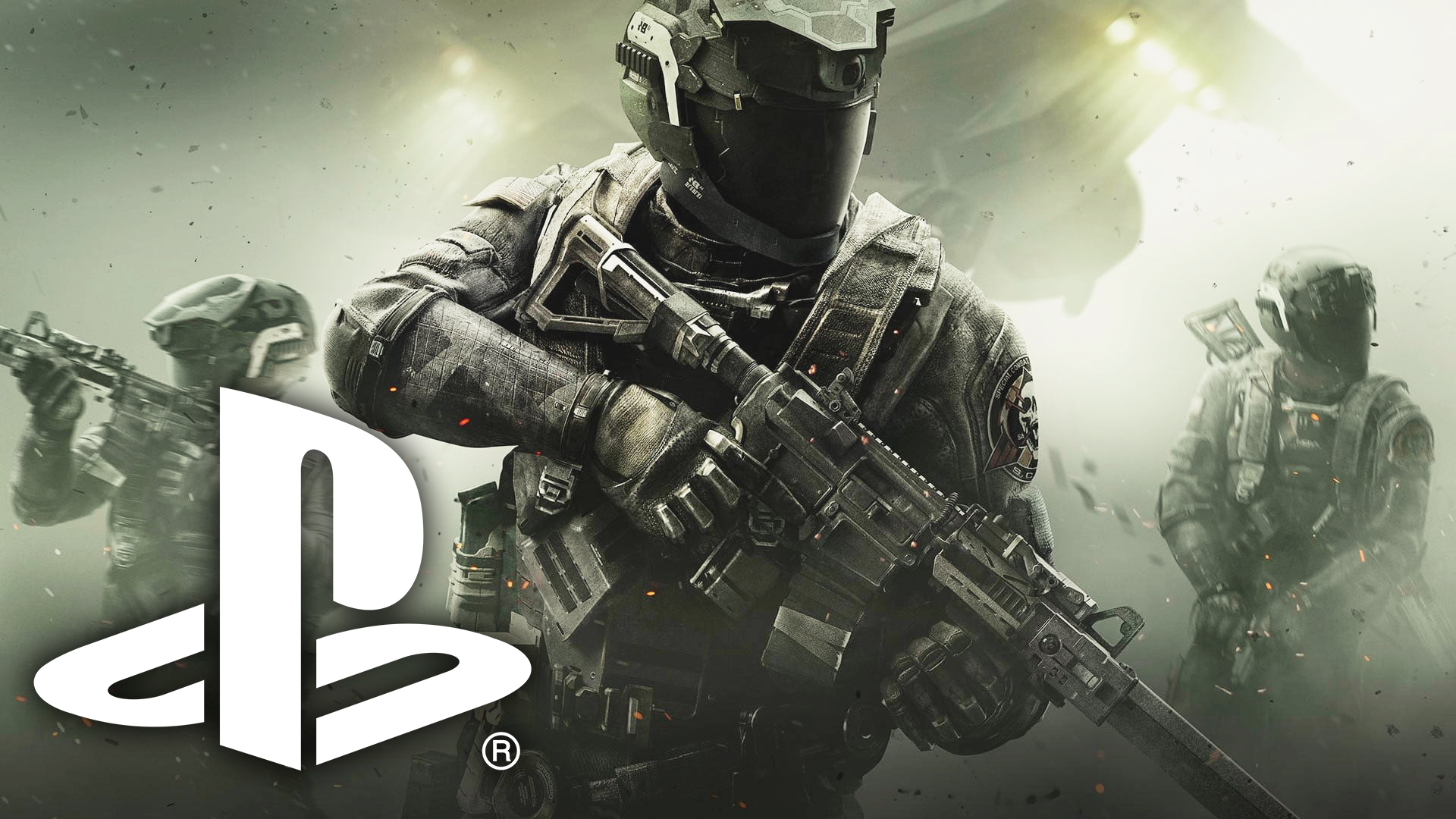 An image showing Call of Duty Infinite Warfare character with PlayStation logo
