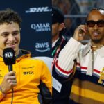 Lando Norris Kneels Down His Character in Front of ‘Sir’ Lewis Hamilton on Livestream