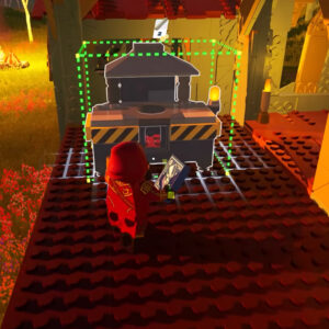 An image showing metal smelter in LEGO Fortnite