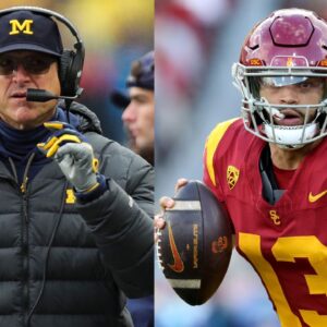 Jim Harbaugh and Caleb Williams Linked to One Needy NFL Team for 2024 NFL Season
