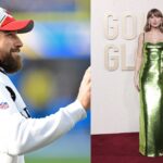 Swifties Believe Taylor Swift Sneakily Made Travis Kelce Witness the Golden Globes Award Ceremony Live