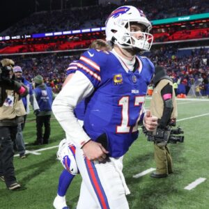 Josh Allen Neck Injury: Chaos Ensues on X After Fans Hear Commentator Announce Bills QB's Mid-Game Exit