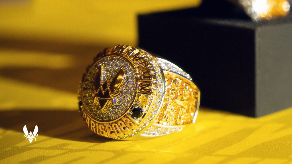 An image showing Team Vitality ring which was given for Blast Paris Major 2023