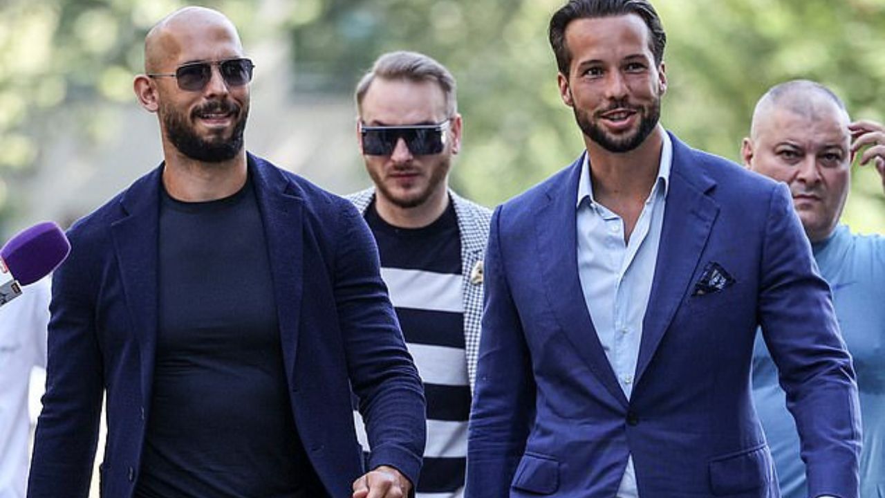 Andrew Tate Celebrates As $27 Million Worth News Comes as the Latest Break in Case Against the Tate Brothers