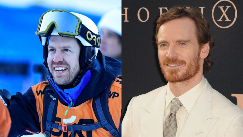 Sebastian Vettel and X-Men Star Michael Fassbender Enjoy Skiing Together in the Austrian Alps