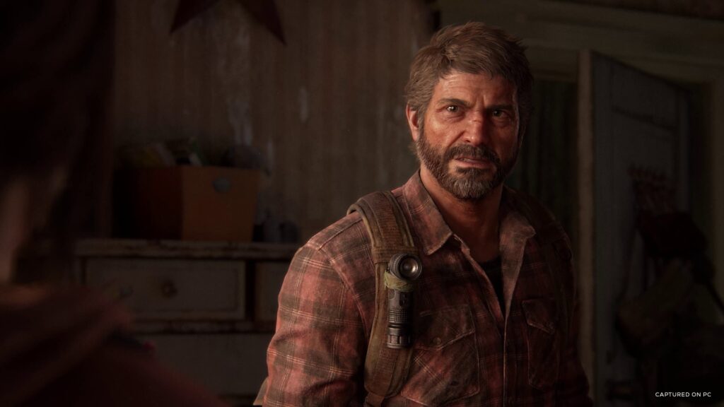 Joel in The Last of Us