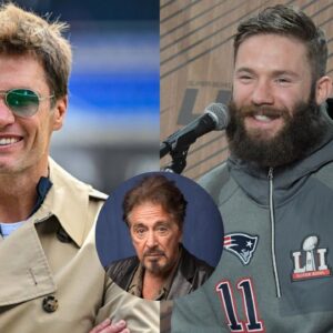 Julian Edelman Compares Tom Brady to Al Pacino While Recalling the Sets of '80 for Brady'