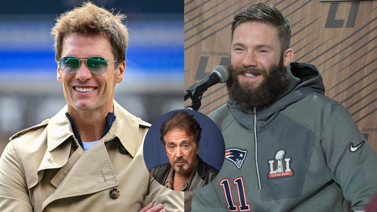 Julian Edelman Compares Tom Brady to Al Pacino While Recalling the Sets of '80 for Brady'