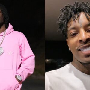 Kai Cenat gets a call from 21 Savage surprising his fans