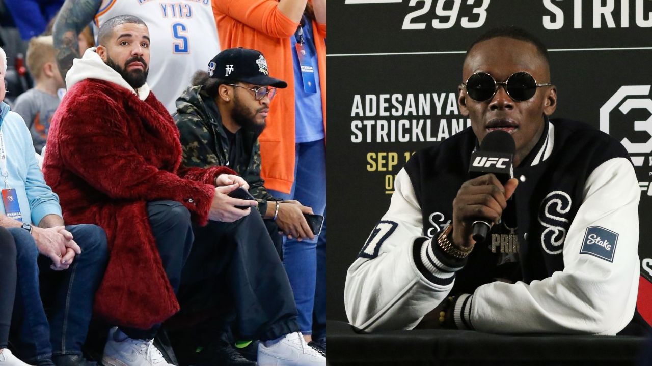 Israel Adesanya Joins Drake in Celebrating Renowned Betting Site’s Entry Into the World of F1
