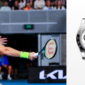 Stefanos Tsitsipas Rolex $40000 Watch Novak Djokovic